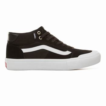 Férfi Vans Style 112 Mid Pro Magasszárú Cipő VA6380297 Fekete/Fehér